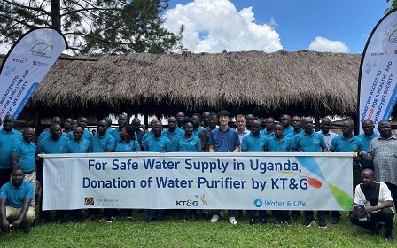 Photos from the Uganda Water Purification Unit Delivery Ceremony