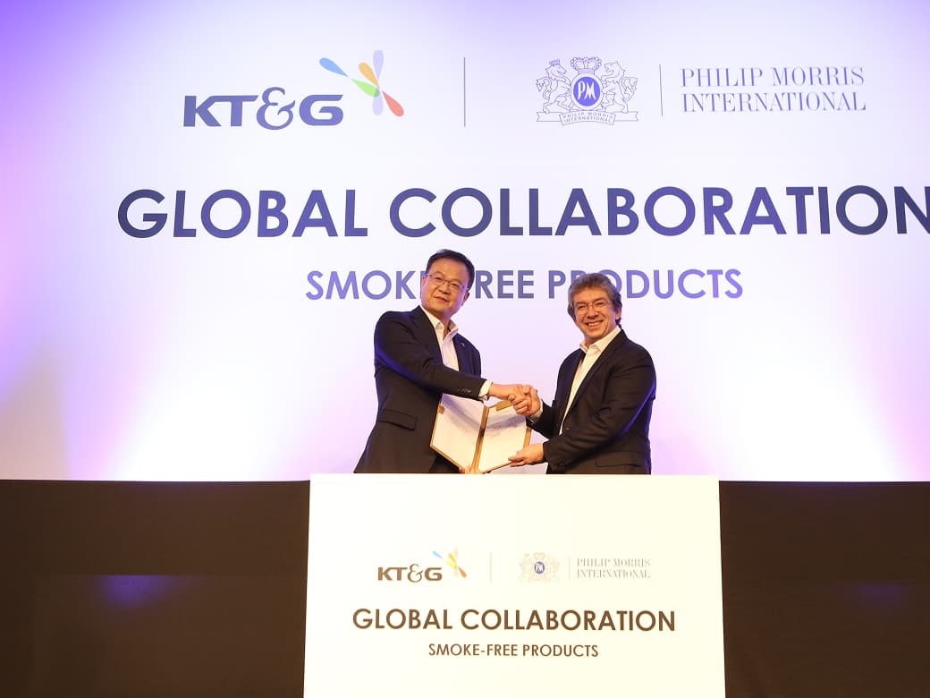 Concluded KT&G-PMI global collaboration contract