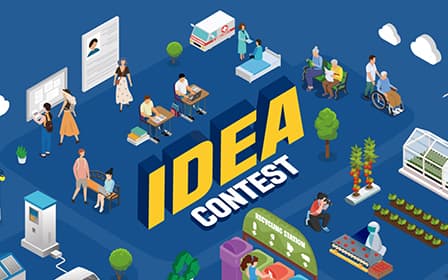 The KT&G Scholarship Foundation&#39;s poster for &#34;Social Innovation Idea Competition&#34;