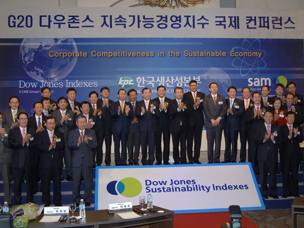Included in the Dow Jones Sustainability World Index (DJSI)