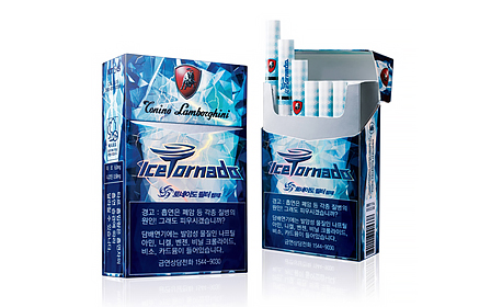 KT&G (CEO Min Young-jin) is to launch a new Tonino Lamborghini Icetornado, which has realized the highest level of freshness among the cigarettes currently on the domestic market with its tornado filter.